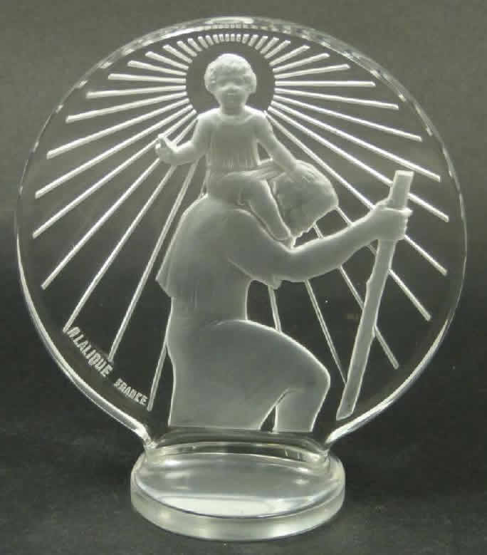R. Lalique Saint-Christophe Hood Ornament