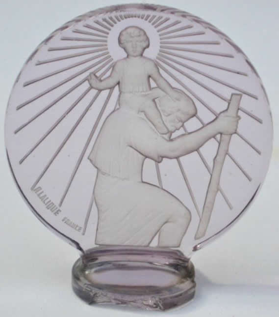 R. Lalique Saint-Christophe Mascot