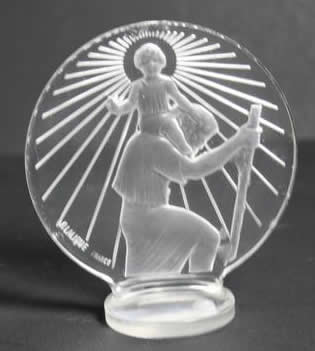 R. Lalique Saint-Christophe Car Mascot