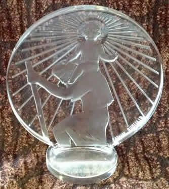 R. Lalique Saint Christopher Car Mascot