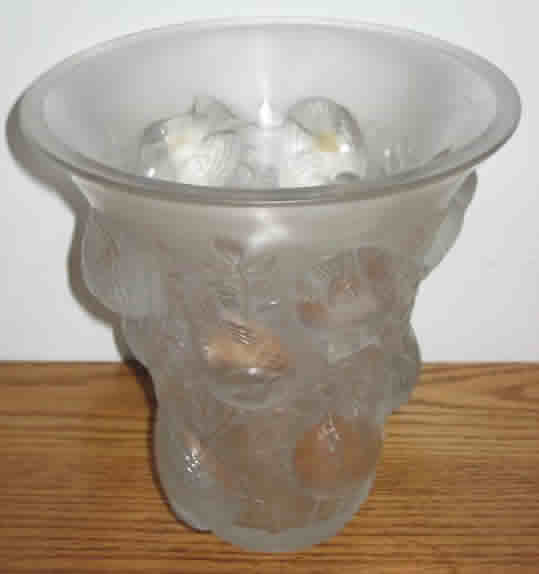 R. Lalique Saint-Francois Vase