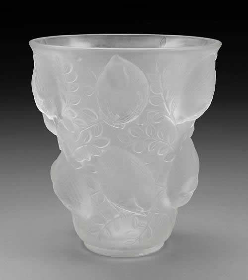 R. Lalique Saint-Francois Vase