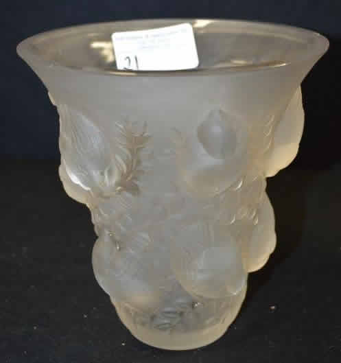 R. Lalique Saint-Francois Vase
