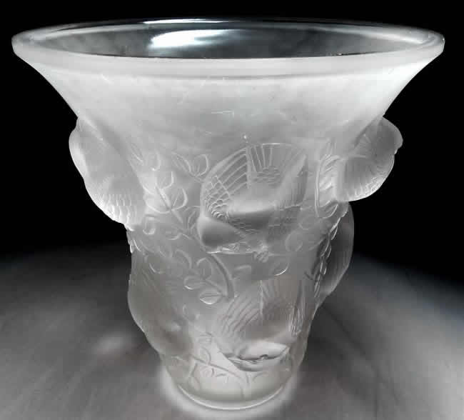 R. Lalique Saint Francois Vase