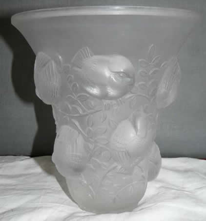 R. Lalique Saint Francois Vase