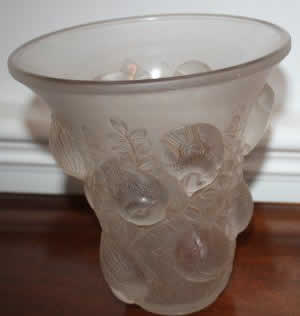 R. Lalique Saint Francois Vase