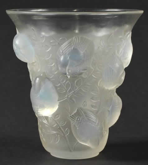 R. Lalique Saint Francois Vase