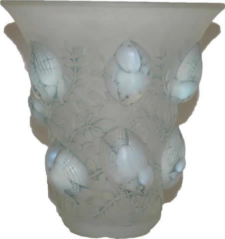 R. Lalique Saint-Francois Vase