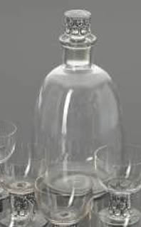 R. Lalique Saint-Nabor Decanter