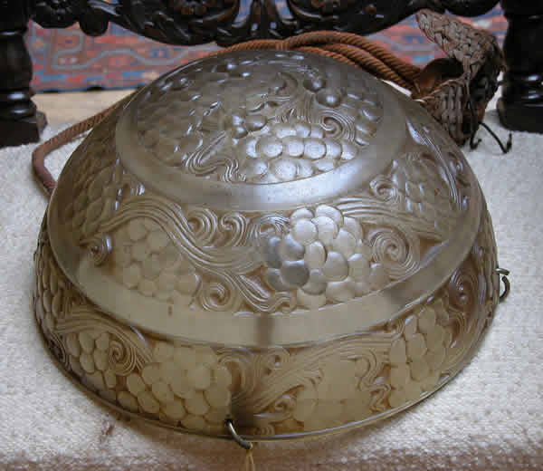R. Lalique Saint-Vincent Light Fixture