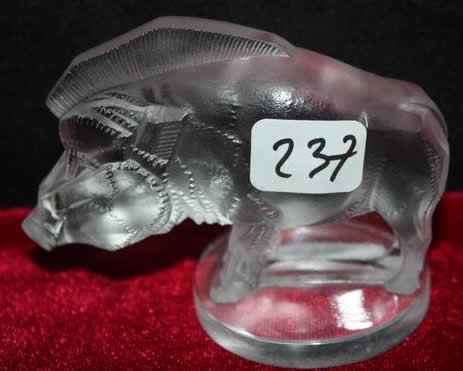 R. Lalique Sanglier Mascot