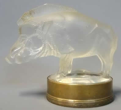 R. Lalique Sanglier Mascotte