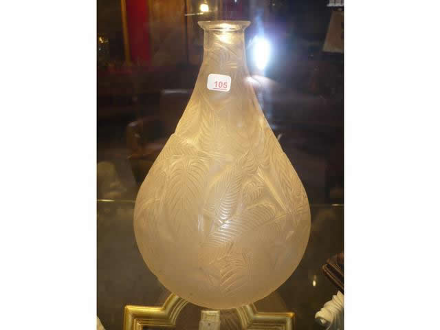 R. Lalique Sauge Vase