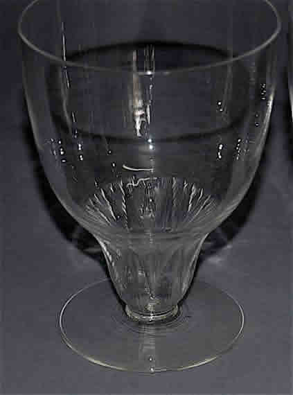 Rene Lalique Saumur Stemware 