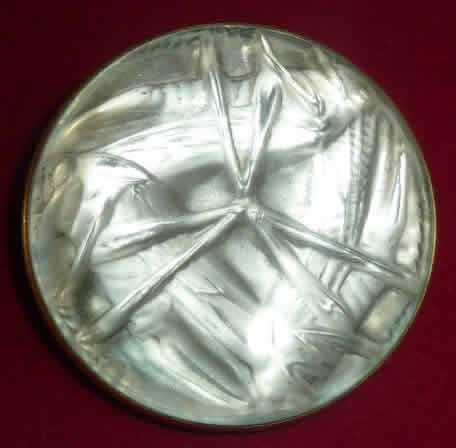 R. Lalique Sauterelles Brooch