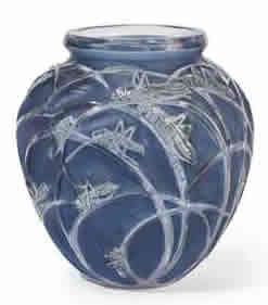 R. Lalique Sauterelles Vase