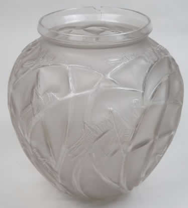 R. Lalique Sauterelles Vase
