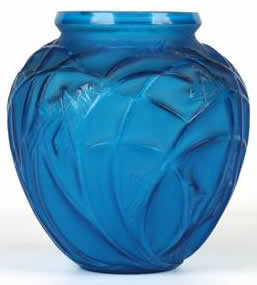 R. Lalique Grasshopper Vase