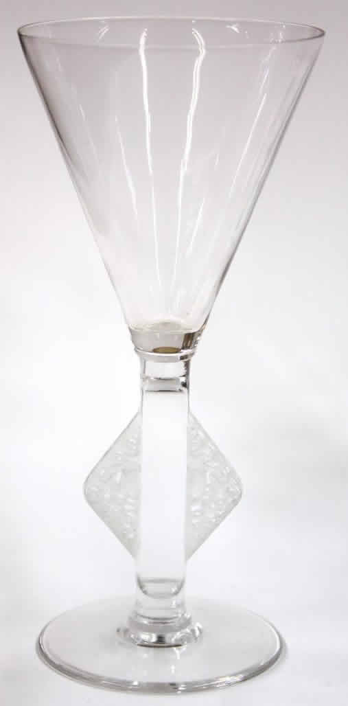 Rene Lalique Saverne Stemware 