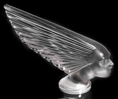 R. Lalique Seminole Car Mascot