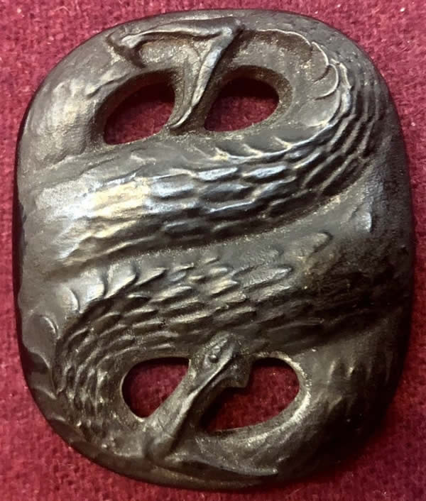R. Lalique Serpents Pendant