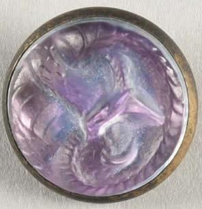 R. Lalique Serpent Bouton De Manchette