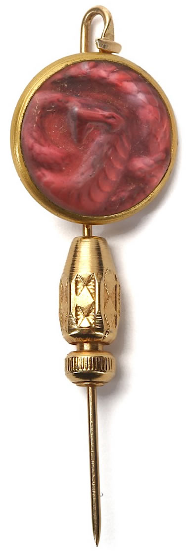 R. Lalique Serpent Bouton