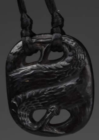 R. Lalique Serpents Pendant
