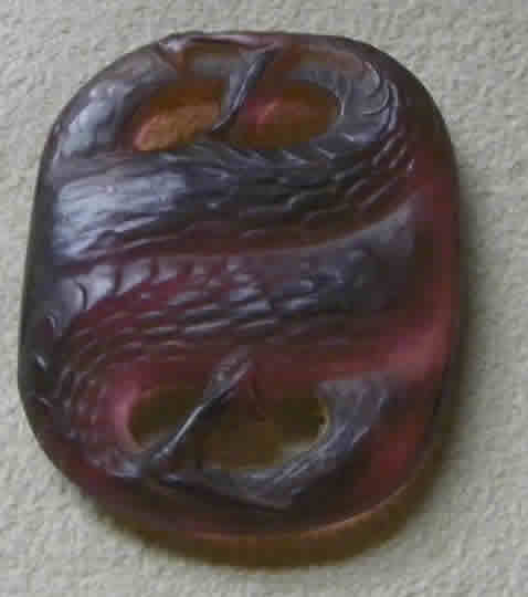 R. Lalique Serpents Pendant