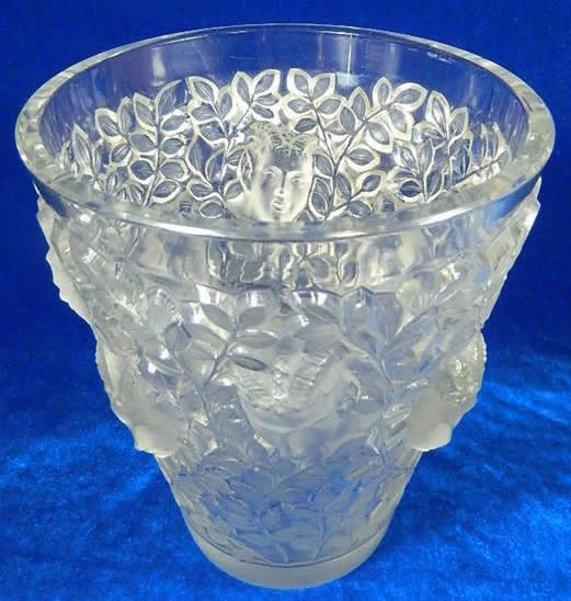 R. Lalique Silenes Vase