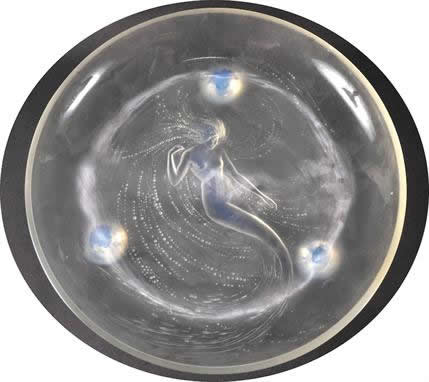 R. Lalique Sirene Shallow Bowl