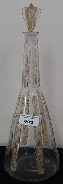 R. Lalique Six Figurines Decanter