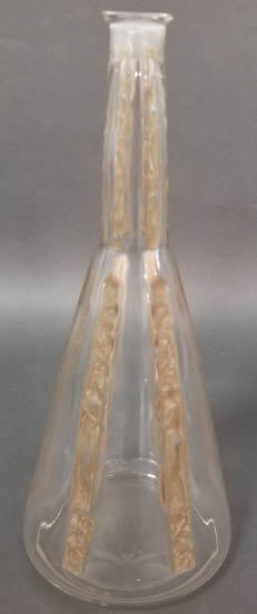 R. Lalique Six Figurines Decanter