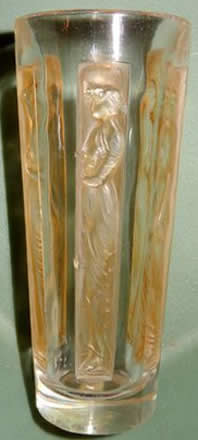 R. Lalique Six Figurines Glass