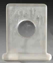 R. Lalique Six Hirondelles Perchees Clock