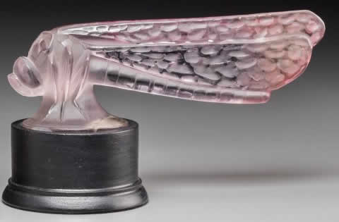 R. Lalique Small Dragonfly Car Mascot