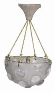 R. Lalique Soleil Chandelier