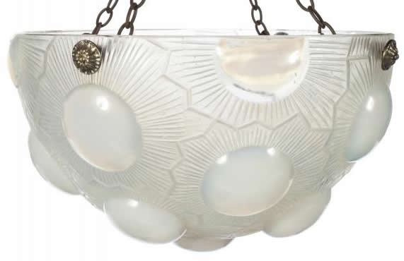 R. Lalique Soleil Hanging Light Fixture