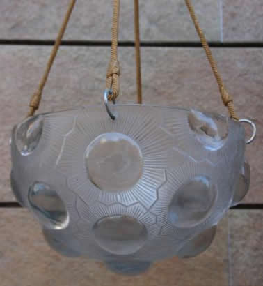 R. Lalique Soleil Hanging Light Fixture