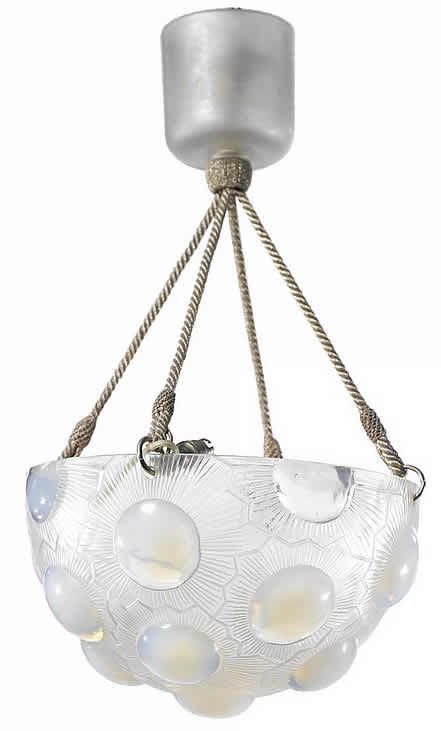 R. Lalique Soleil Chandelier