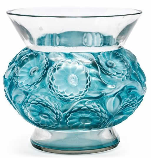 R. Lalique Soucis Vase