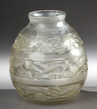 R. Lalique Soudan Vase