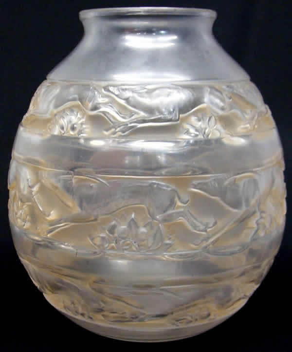 R. Lalique Soudan Vase
