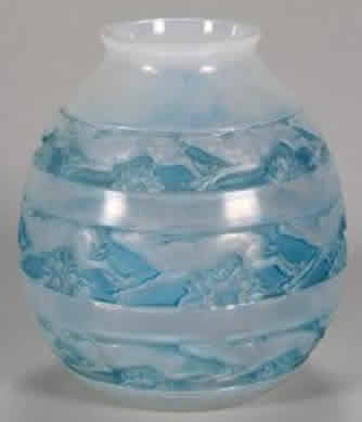 R. Lalique Soudan Vase