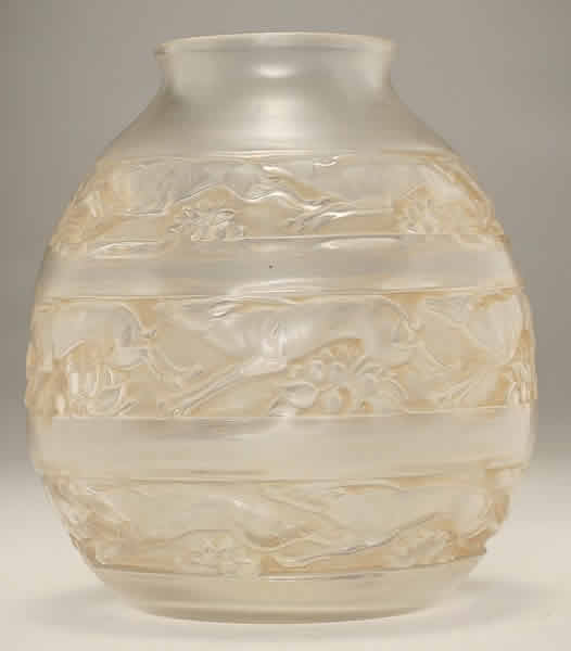 R. Lalique Soudan Vase