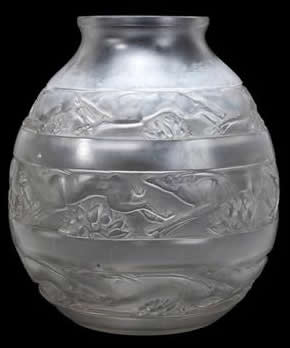 R. Lalique Soudan Vase