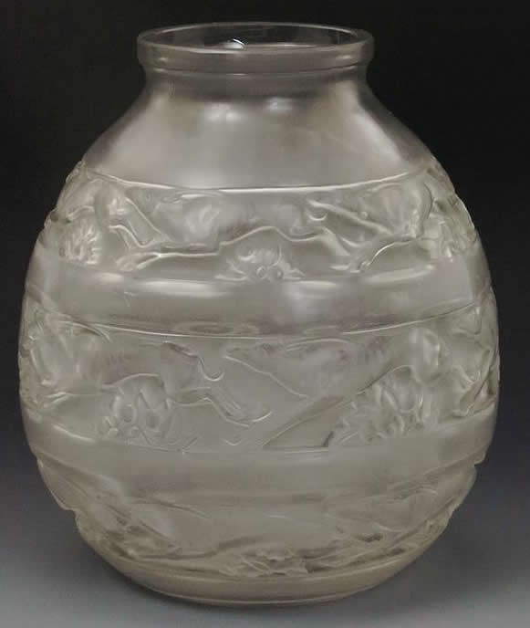 R. Lalique Soudan Vase