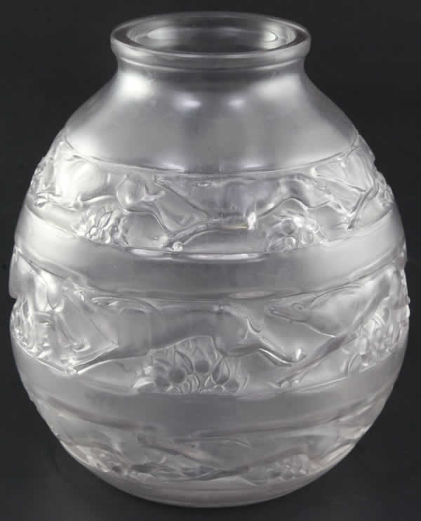 R. Lalique Soudan Vase