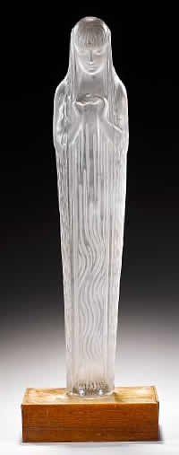 R. Lalique Source De La Fontaine Ariane Statue
