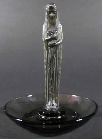 R. Lalique Source De La Fontaine Ashtray